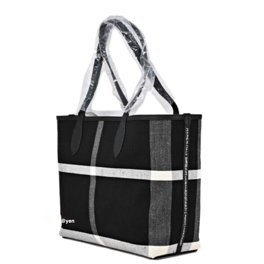 Burberry Doodle Reversible Black canvas leather - Picture 10 of 11